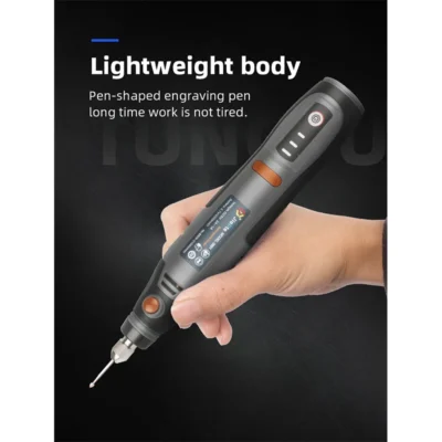 Mini furadeira rotativa sem fio USB 21000 rpm - Imagem 2