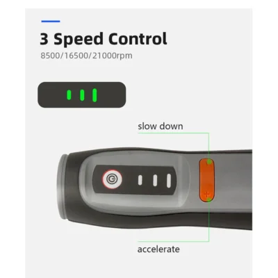 Mini furadeira rotativa sem fio USB 21000 rpm - Imagem 4