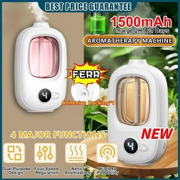 Dispositivo Automático De Aromaterapia Para Banheiro E Casa, Difusor - Imagem 11