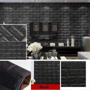 Papel DE Parede Tijolinho Painel 3D Auto Adesivo Revestimento Decorativo