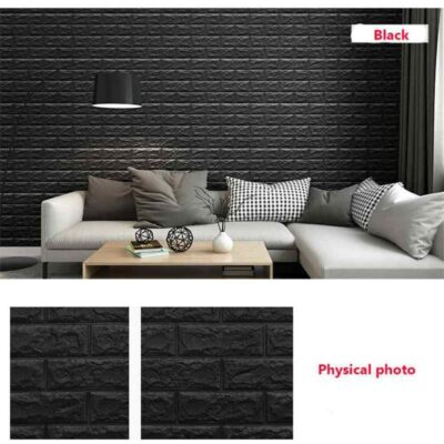 Papel DE Parede Tijolinho Painel 3D Auto Adesivo Revestimento Decorativo - Imagem 5