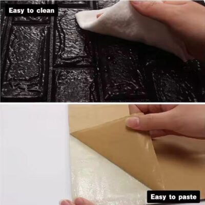 Papel DE Parede Tijolinho Painel 3D Auto Adesivo Revestimento Decorativo - Imagem 7