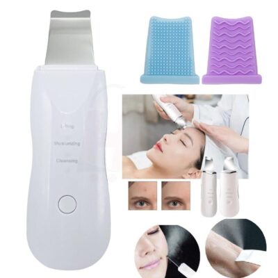 PEELING ULTRASSONICO PORTATIL LIFTING APARELHO LIMPEZA DE PELE ANTI ESPINHAS ACNE IONIZACAO FACIAL REMOVEDOR CRAVOS REJU - Imagem 7