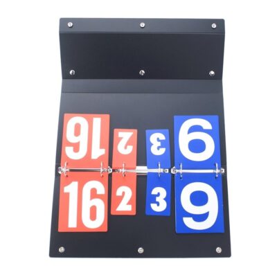 PLACAR DE MESA MARCADOR DE PONTOS PORTATIL MALETA CONTADOR MANUAL 4 DIGITOS SETS PONTOS ESPORTIVO TENIS FUTEBOL VOLEY BA - Imagem 5