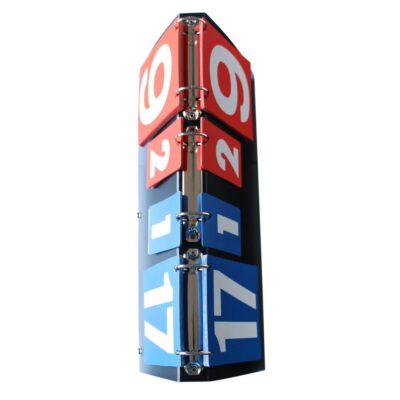 PLACAR DE MESA MARCADOR DE PONTOS PORTATIL MALETA CONTADOR MANUAL 4 DIGITOS SETS PONTOS ESPORTIVO TENIS FUTEBOL VOLEY BA - Imagem 7