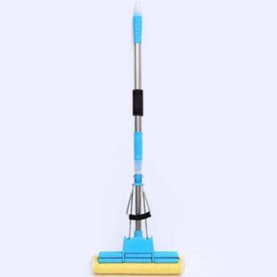 RODO MAGICO MOP FLASH CABO RETRATIL LIMPA SECA ESFREGAO ABSORVE LIMPEZA GERAL ESPUMA MULTIUSO - Imagem 3