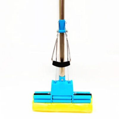 RODO MAGICO MOP FLASH CABO RETRATIL LIMPA SECA ESFREGAO ABSORVE LIMPEZA GERAL ESPUMA MULTIUSO - Imagem 5