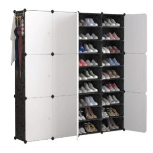 SAPATEIRA MODULAR GIGANTE 12 PORTAS 144 CALCADOS ARMARIO 72 PARES ORGANIZADOR TENIS QUARTO CLOSET BRINQUEDOS