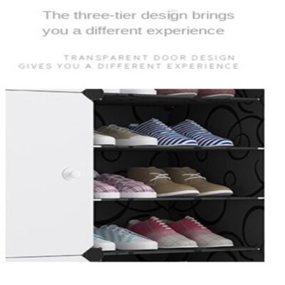SAPATEIRA MODULAR GIGANTE 12 PORTAS 144 CALCADOS ARMARIO 72 PARES ORGANIZADOR TENIS QUARTO CLOSET BRINQUEDOS - Imagem 3