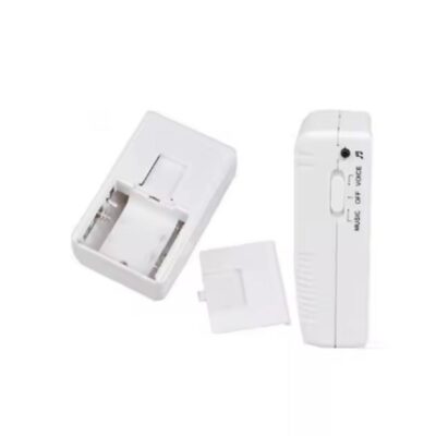 SENSOR PRESENCA LONGO ALCANCE CAMPAINHA SEM FIO ALARME MOVIMENTO MUSICAL ANUNCIADOR SONORO DETECTOR PESSOAS - Imagem 4