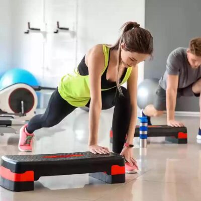 STEP AEROBICO PLATAFORMA DE EXERCICIOS REGULAVEL COM ALTURA REGULAVEL ACADEMIA EM CASA FUNCIONAL - Imagem 4