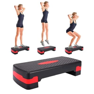 STEP AEROBICO PLATAFORMA DE EXERCICIOS REGULAVEL COM ALTURA REGULAVEL ACADEMIA EM CASA FUNCIONAL - Imagem 8