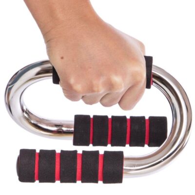 SUPORTE PARA FLEXAO APOIO DE CHAO BARRA TREINO OMBRO TRICEPS PEITO ABDOMEN PRANCHA ACADEMIA EM CASA APARELHO PUSH UP FIT - Imagem 3