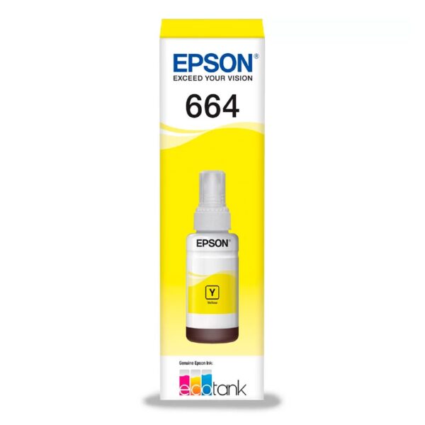 Refil de Tinta Epson Amarelo 70ml T664420-AL - Imagem 2