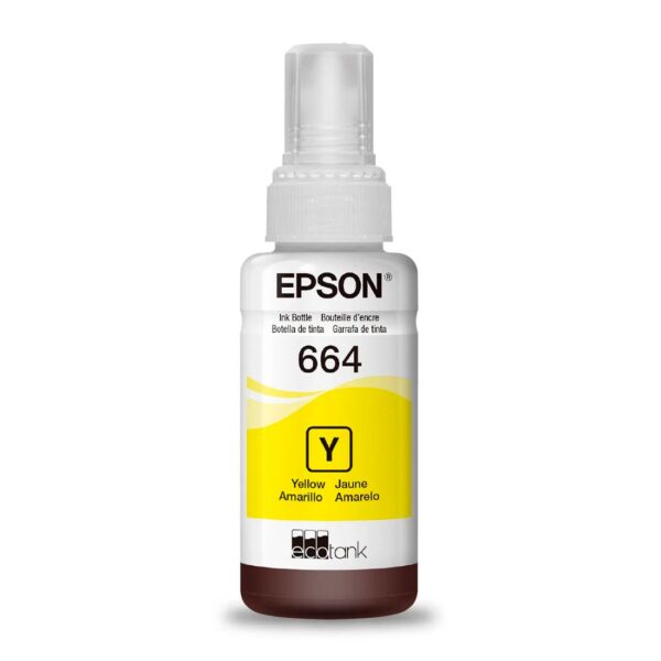 Refil de Tinta Epson Amarelo 70ml T664420-AL