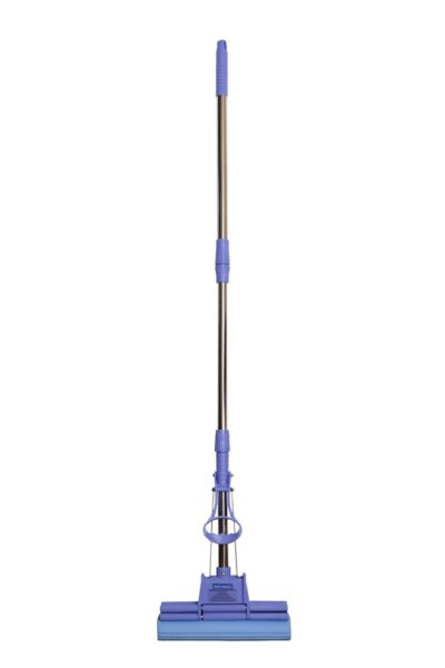 Rodo Mágico Azul Retrátil Esfregao Mop Limpeza Espuma PVA