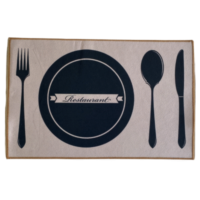 Kit Tapetes E Passadeira Antiderrapante Para Cozinha 2 peças - Imagem 4
