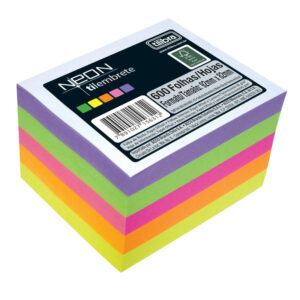 Tilembrete - Neon - 5 Cores - 92mmx82mm - 600 Fls - Tilibra