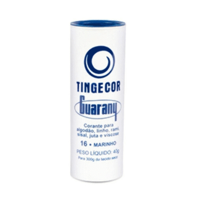 Tinta P/ Tingir Tecidos - Tingecor - Azul Marinho - Guarany