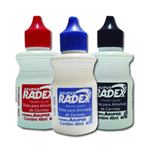 Tinta para Almofadas de Carimbo - 40ml - Radex FA