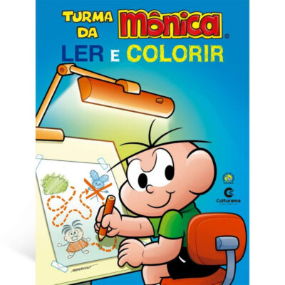 Turma Da Mônica - Ler E Colorir - Cebolinha - Culturama FA
