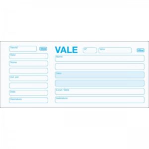 Vale Com Canhoto - 50 Fls - Tilibra