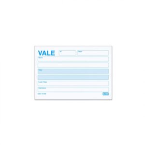 Vale Sem Canhoto - Pequeno - 100 Folhas - Tilibra