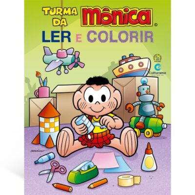 Turma Da Mônica - Ler E Colorir - Cascão - Culturama FA