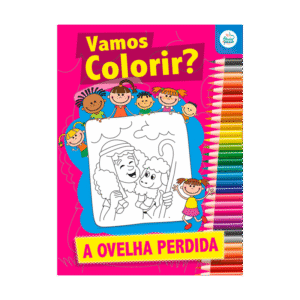 Vamos Colorir? - A Ovelha Perdida - Passo a Passo