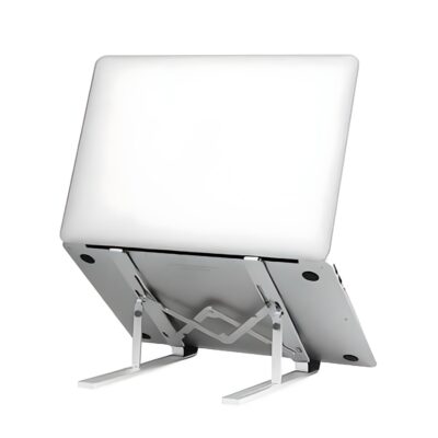 Suporte Para Notebook E Tablet Dobrável Em Alumínio Hrebos HS-014 - Imagem 4