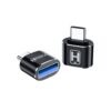 Adaptador OTG Tipo C Macho Para USB 2.0 Fêmea Hrebos HS-337