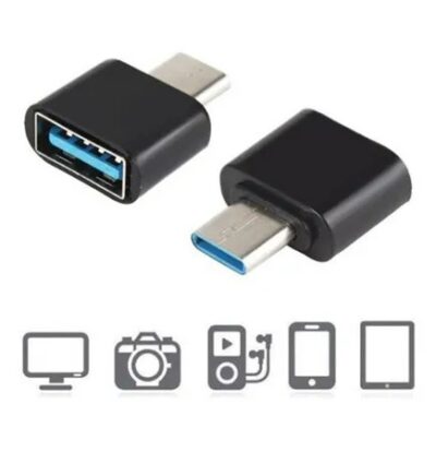 Adaptador OTG Tipo C Macho Para USB 2.0 Fêmea Hrebos HS-337 - Imagem 6