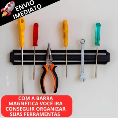 Barra Magnética Suporte Para Facas E Ferramentas SQ-4409 - Imagem 6
