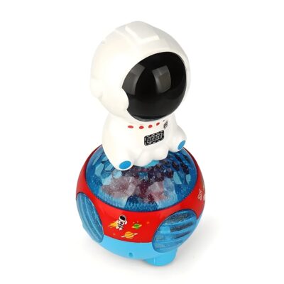 Brinquedo Robô Astronauta Com Música E LED Rotação 360° ZR138-21 - Imagem 6