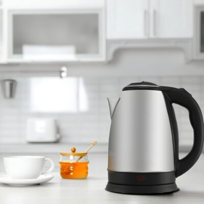 Chaleira Elétrica Inox 1,8L Com Base Aquecimento 220V Unitermi 182F-2 - Imagem 4
