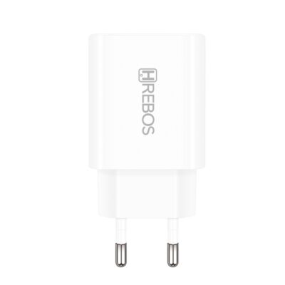 Fonte Carregador Celular Duas Entradas USB 2.1A Hrebos CRG-214 - Imagem 3