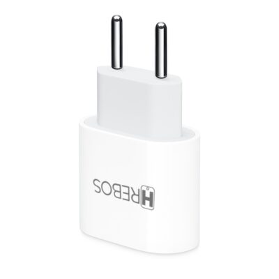 Fonte Carregador Celular Entrada USB-C Turbo 20W Hrebos HS-363 - Imagem 8