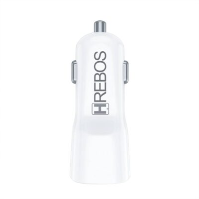 Fonte Veicular Com Duas Entradas USB 2.4A Hrebos HS-80 - Imagem 4