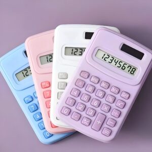 Mini Calculadora De Bolso Colorida 8 Dígitos B-Max K-09