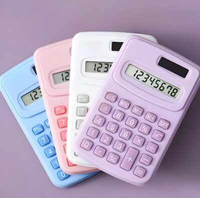 Mini Calculadora De Bolso Colorida 8 Dígitos B-Max K-09