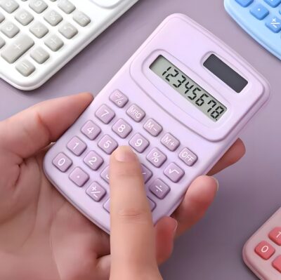 Mini Calculadora De Bolso Colorida 8 Dígitos B-Max K-09 - Imagem 4