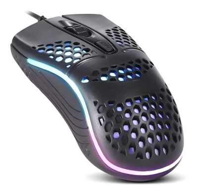 Mouse Gamer LED RGB 4 Botões 1200 DPI Hrebos HS-189 - Imagem 5