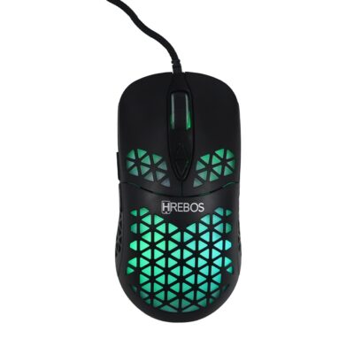Mouse Gamer LED RGB 7 Botões 1200 DPI Hrebos HS-192 - Imagem 4