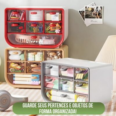 Organizador de Mesa Multifuncional Acrílico Made Basics LMF-MZ210 - Imagem 2