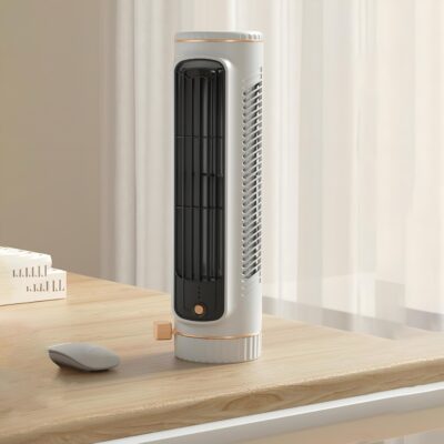 Ventilador De Mesa Torre Recarregável 3 Velocidades DF-ILV045 - Imagem 2