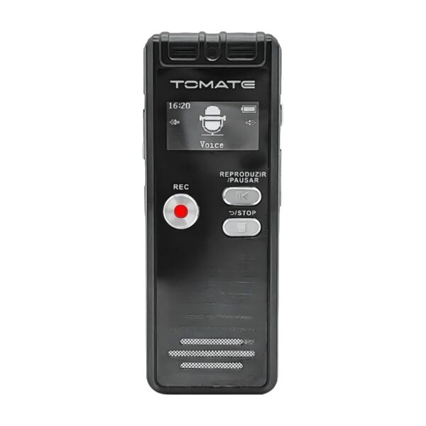 Gravador de Voz Digital 8GB Com Tela LCD Tomate MT-559 - Imagem 3