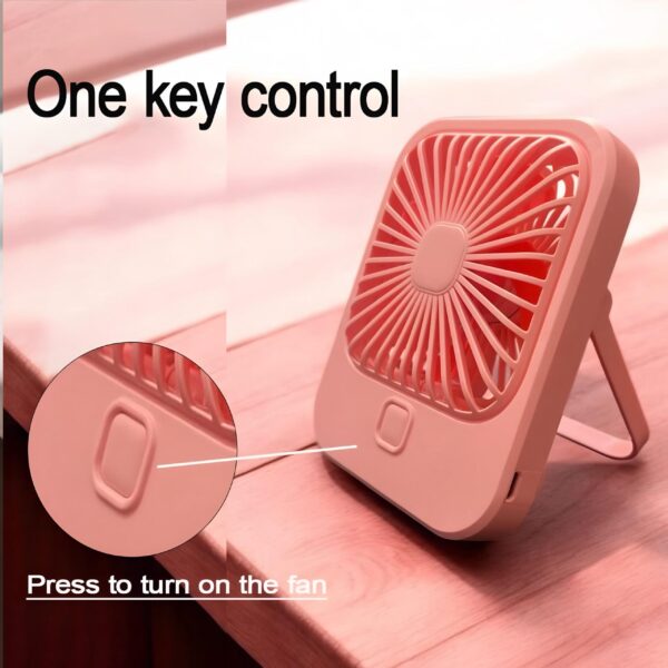 Mini Ventilador Portátil de Mesa Silencioso Oasis OIH-6002 - Imagem 2