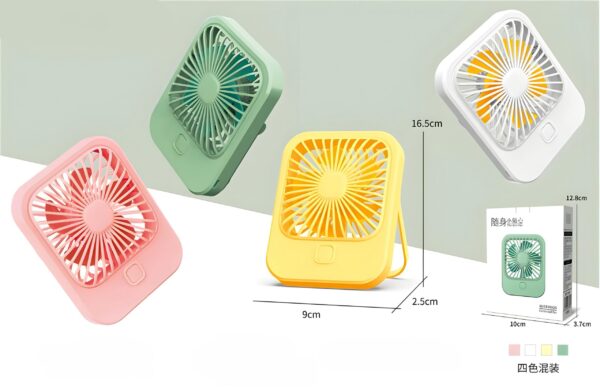 Mini Ventilador Portátil de Mesa Silencioso Oasis OIH-6002 - Imagem 3