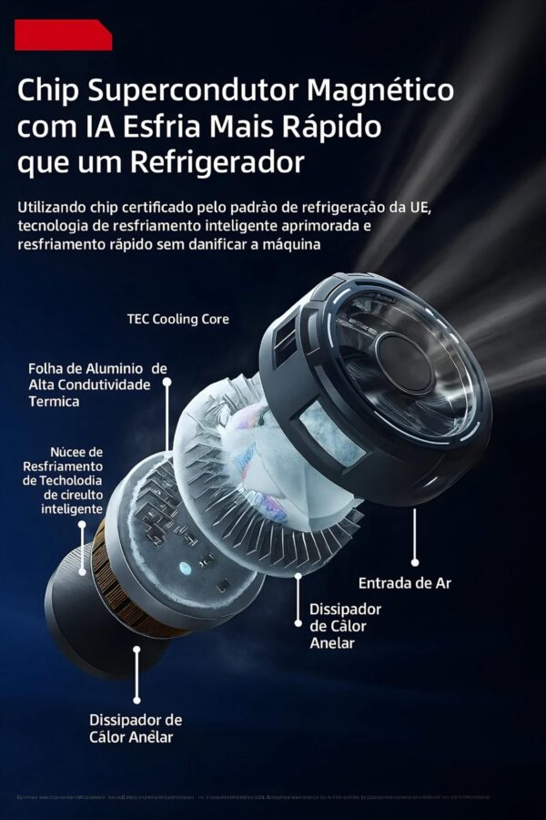 Refrigerador Magnético Portátil Para Celular Tomate MSR-715 - Imagem 6
