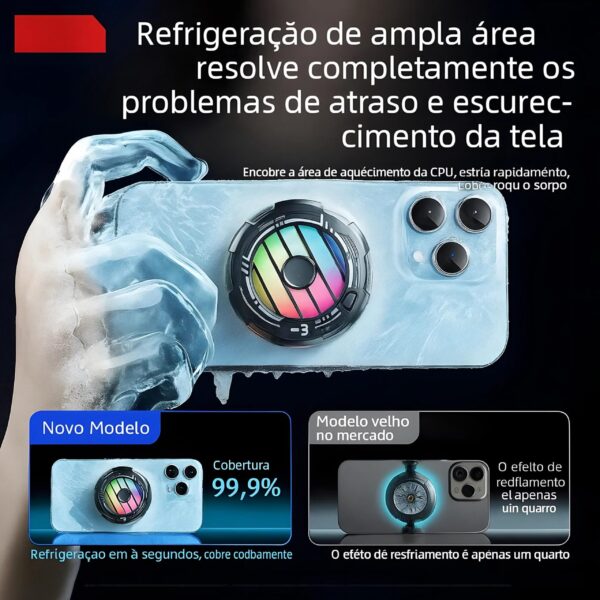 Refrigerador Magnético Portátil Para Celular Tomate MSR-715 - Imagem 9